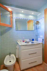 Bathroom In Sunny Apartment With Sea Views And A Terrace
