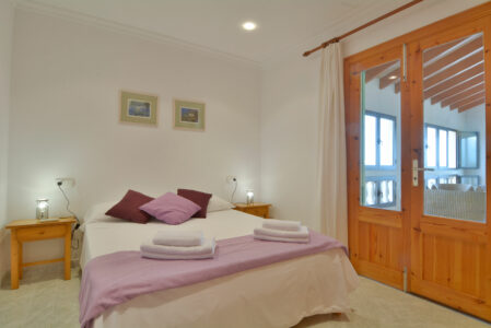 Bedroom In Beachfront Apartment In Son Serra De Marina