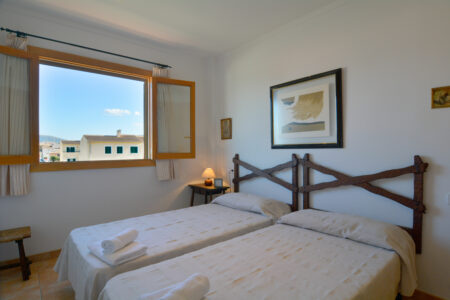 Bedroom In Sunny Apartment With Sea Views And A Terrace
