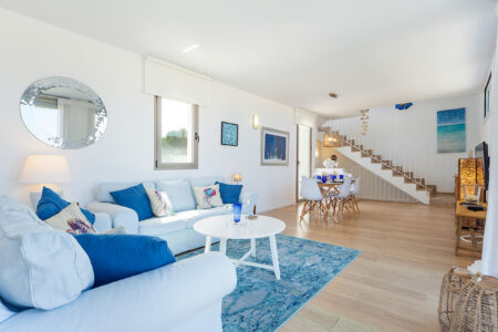 Bright Open Plan Living Room In 3 Bedroom Townhouse In Son Serra De Marina