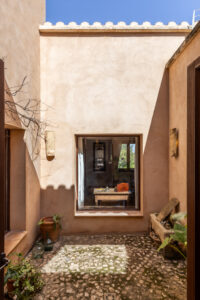 Courtyard In Tranquil Country Finca With Garden Pool And Workspace