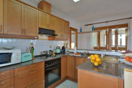 Kitchen In Beachfront Apartment In Son Serra De Marina