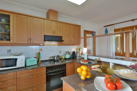 Kitchen In Beachfront Apartment In Son Serra De Marina