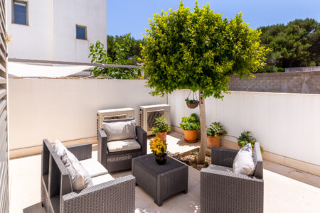 Sunny 3 Bedroom Townhouse In Son Serra De Marina Exterior For Monthly Winter Rental