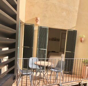 Balcony In Two Bedroom Apartment With A Terrace In Palma Old Town