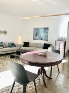Dining Table In Two Bedroom Apartment With A Terrace In Palma Old Town