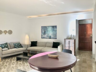 Dining Table In Two Bedroom Apartment With A Terrace In Palma Old Town