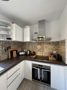 Kitchen In Two Bedroom Apartment In The Centre Of Palma