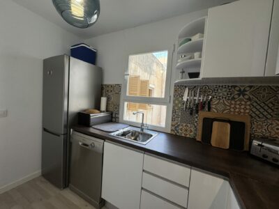 Kitchen In Two Bedroom Apartment In The Centre Of Palma