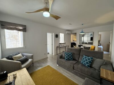 Livingroom In Two Bedroom Apartment In The Centre Of Palma