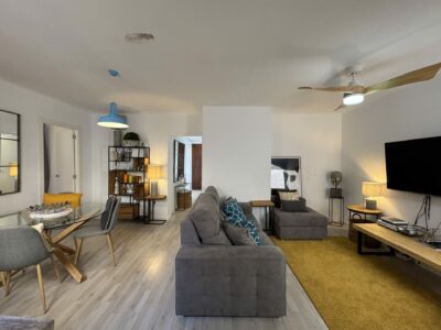 Livingroom In Two Bedroom Apartment In The Centre Of Palma