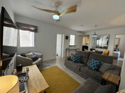 Livingroom In Two Bedroom Apartment In The Centre Of Palma