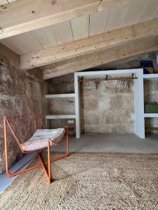 Attic In Village House In Muro With Pool