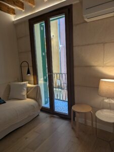 Balcony In One Bedroom Apartment In La Lonja With Community Terrace