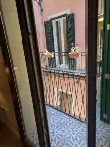 Balcony In One Bedroom Apartment In La Lonja With Community Terrace