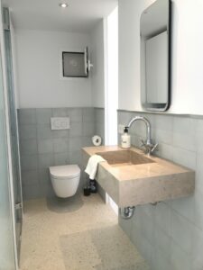 Bathroom At Penthouse In Palma With Terraces And Panoramic City Views