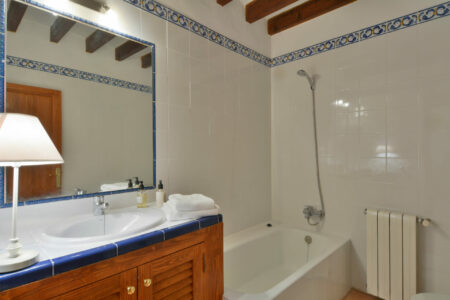 Bathroom At Sunny Two Bedroom Apartment With A Terrace In Palma Old Town