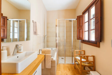Bathroom In Beautiful Two Bedroom Loft In Palma Old Town