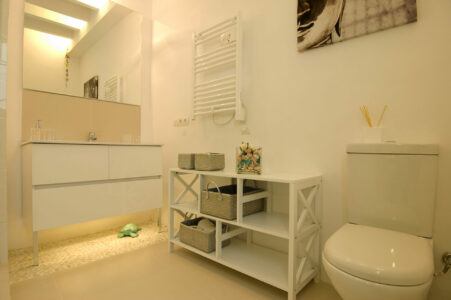 Bathroom In Three Bedroom Loft Apartment In Palma Old Town