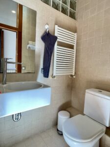 Bathroom In Two Bedroom Apartment With 5 Balconies