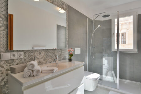 Bathrooms At Two Bedroom Boutique Loft In Palma Old Town