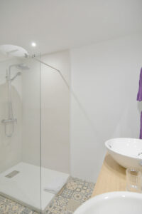 Bathrooms In Boutique Style Apartment In Santa Catalina