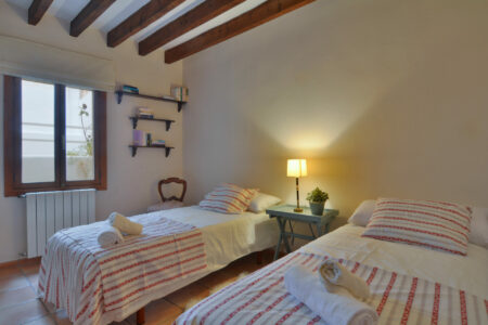 Bedroom At Sunny Two Bedroom Apartment With A Terrace In Palma Old Town