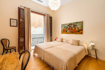 Bedroom In Beautiful Two Bedroom Loft In Palma Old Town