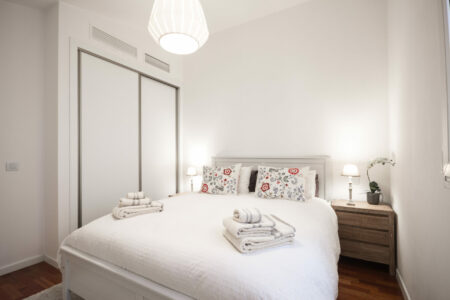 Bedroom In Elegant Penthouse With Terrace And Lift In Palma Old Town