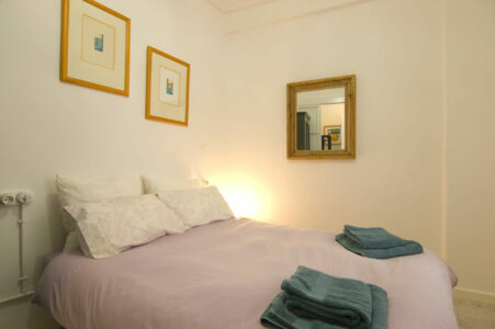 Bedroom In Three Bedroom Loft Apartment In Palma Old Town