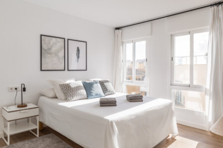 Bedroom In Two Bedroom Apartment In Santa Catalina With Shared Terrace