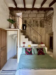 Bedroom In Village House In Muro With Pool