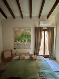 Bedroom In Village House In Muro With Pool