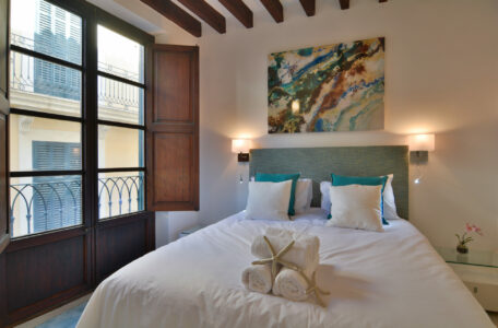 Bedrooms At Two Bedroom Boutique Loft In Palma Old Town