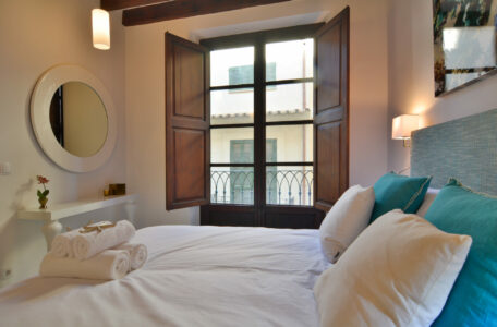 Bedrooms At Two Bedroom Boutique Loft In Palma Old Town