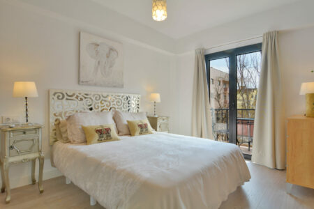 Bedrooms In Boutique Style Apartment In Santa Catalina