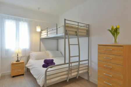 Bedrooms In Boutique Style Apartment In Santa Catalina