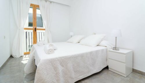 Bedrooms In Three Bedroom Apartment In Palma Centre Next To Ramblas