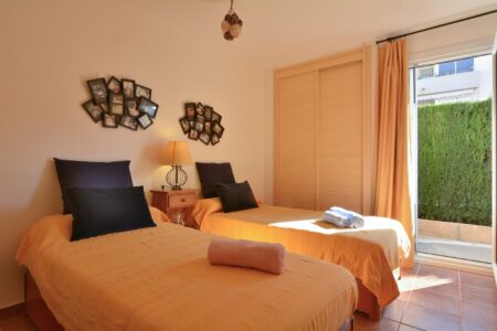 Bedrooms In Three Bedroom Apartment With A Terrace In Palmanova