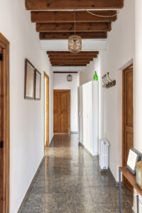 Corridor In Renovated Three Bedroom Apartment Near Ramblas
