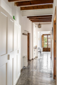Corridor In Renovated Three Bedroom Apartment Near Ramblas