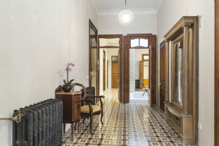 Corridor In Two Bedroom Apartment With Patio In Palma Old Town 1