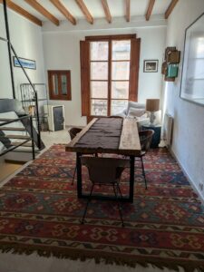 Desk In Townhouse With A Private Terrace In Palma