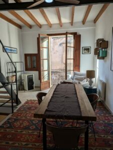 Desk In Townhouse With A Private Terrace In Palma