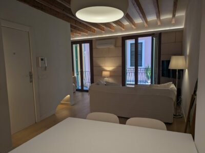Dining Area In One Bedroom Apartment In La Lonja With Community Terrace