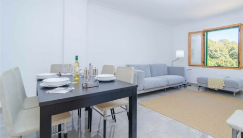 Dining Area In Three Bedroom Apartment In Palma Centre Next To Ramblas