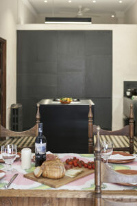 Dining Area In Two Bedroom Apartment With Patio In Palma Old Town