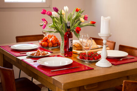 Dining Room In Elegant Penthouse With Terrace And Lift In Palma Old Town