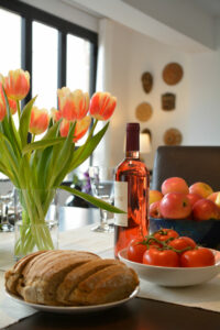 Dining Table In Boutique Style Apartment In Santa Catalina