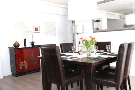 Dining Table In Boutique Style Apartment In Santa Catalina